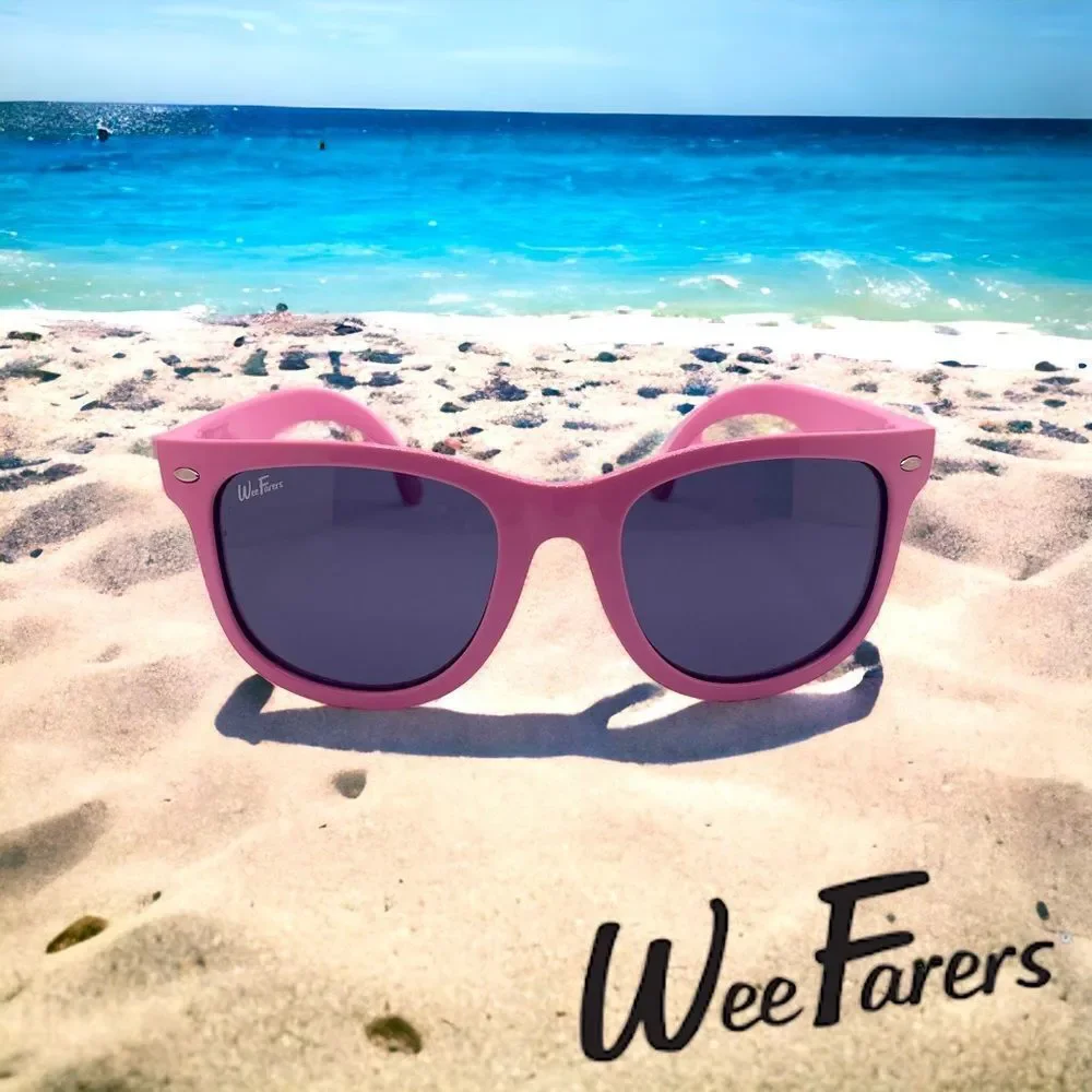 Wee Farers Bubblegum Pink Polarized Sunglasses